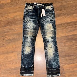 Men’s Track 23 distressed Jeans size 34w X 32L
